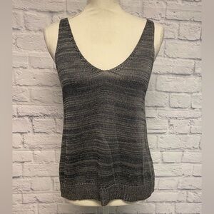 Z Supply Gray Knit Tank Top Size Small